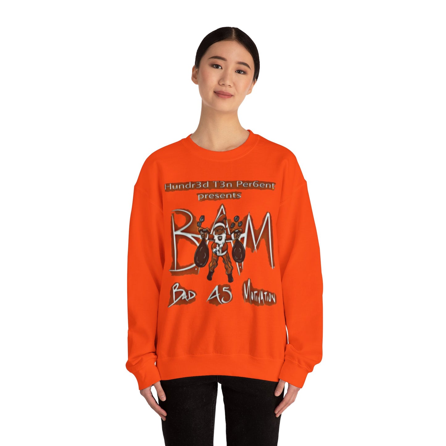 110%B.A.M. Unisex Crewneck Sweatshirt