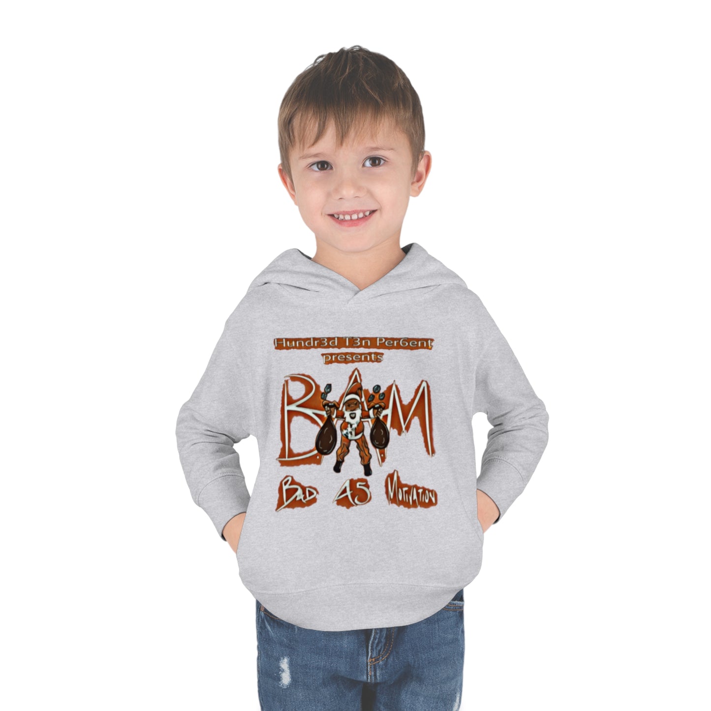 110%B.A.M. Toddler Pullover Fleece Hoodie