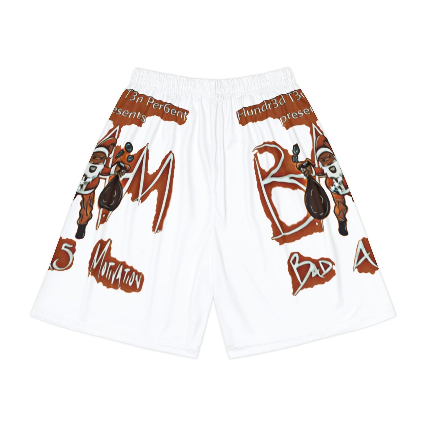 110%B.A.M. Men’s Sports Shorts (AOP)