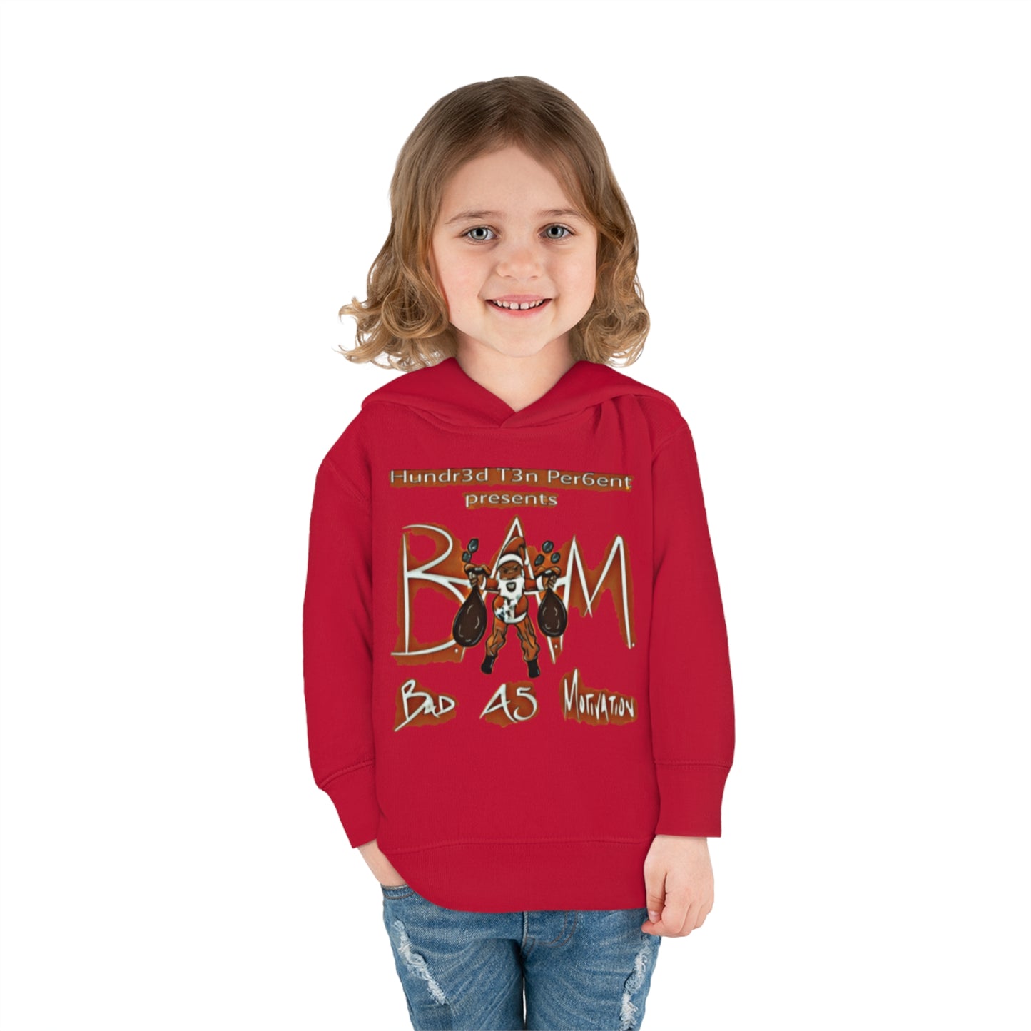 110%B.A.M. Toddler Pullover Fleece Hoodie