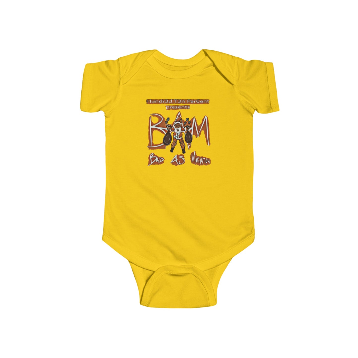 110%B.A.M. Infant Fine Jersey Bodysuit