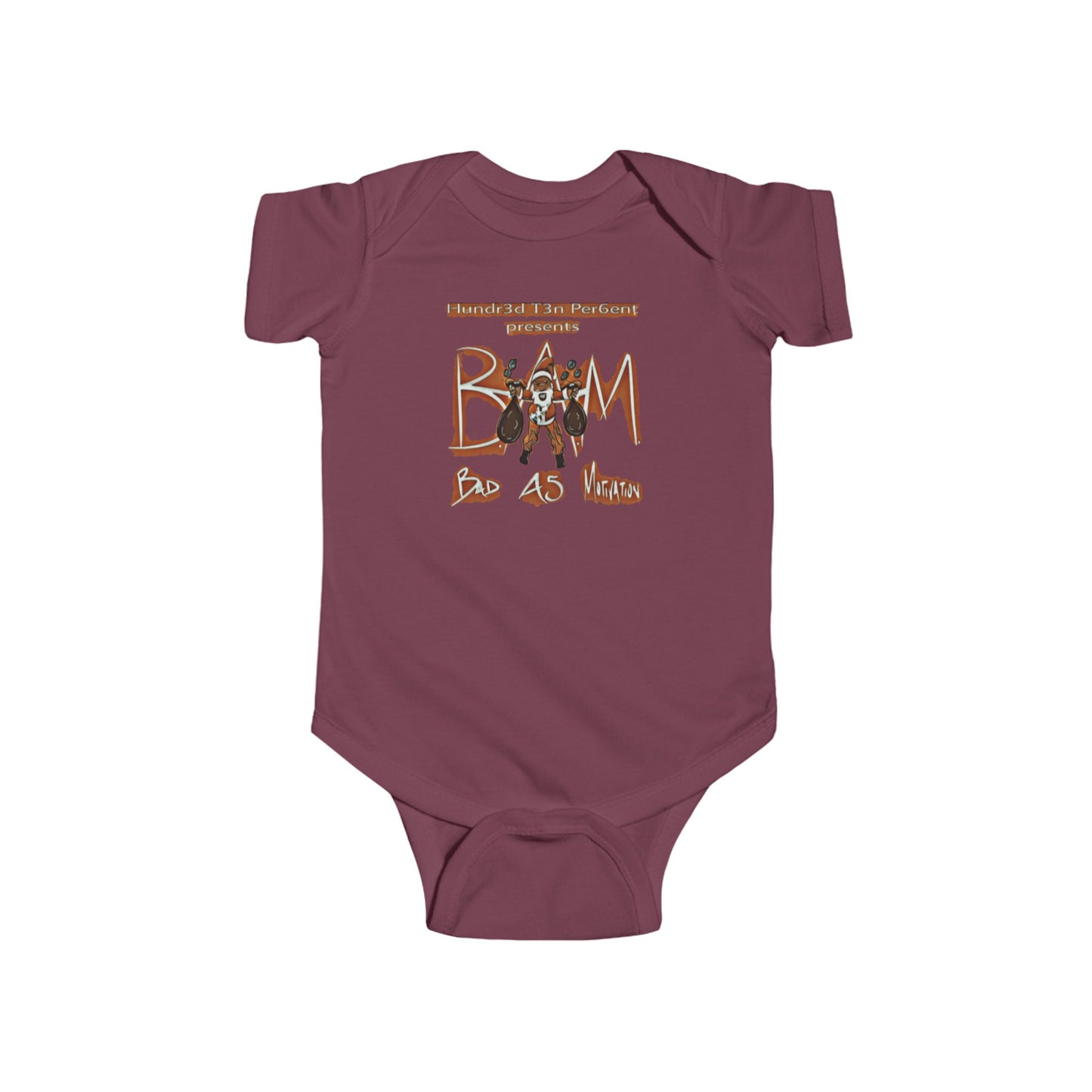 110%B.A.M. Infant Fine Jersey Bodysuit