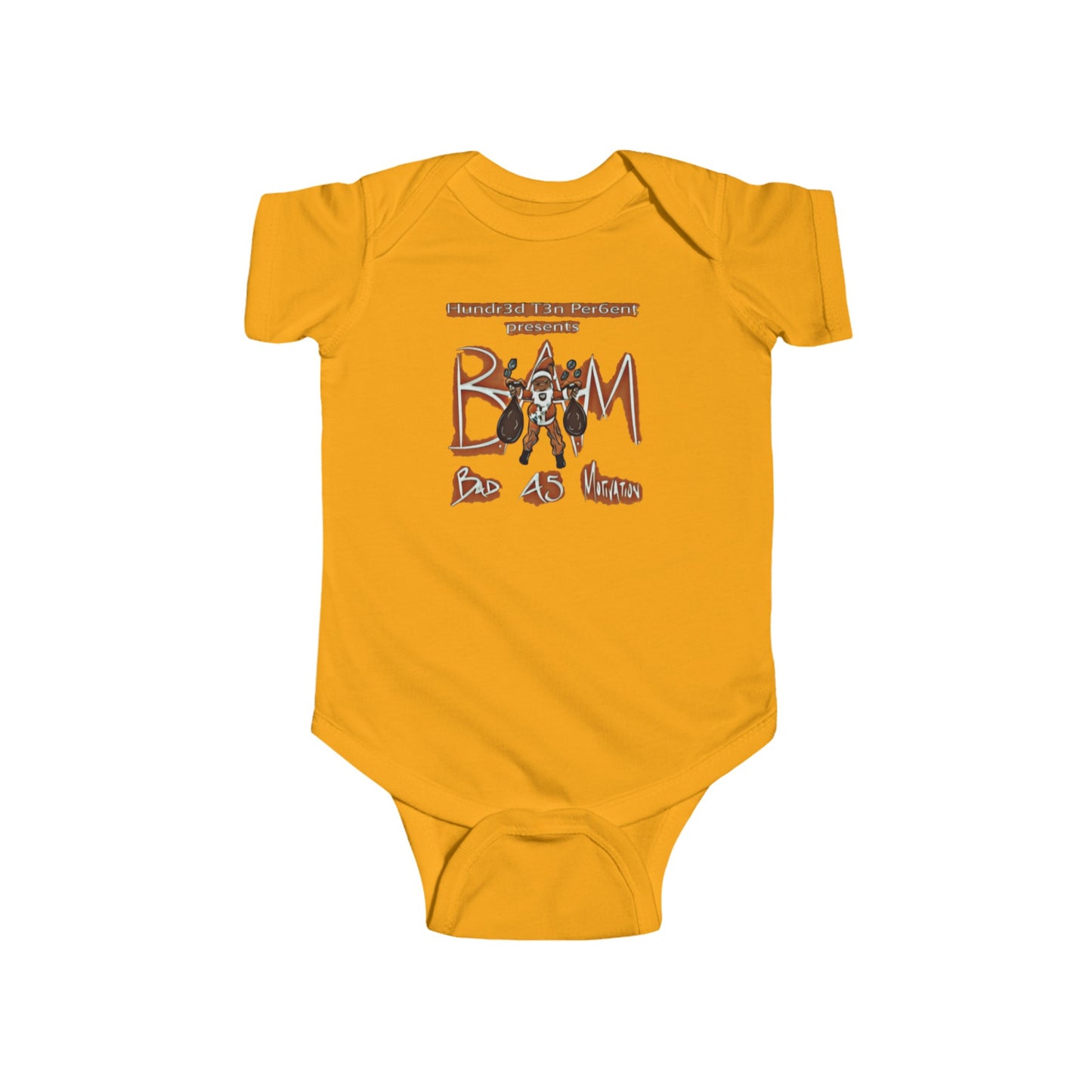 110%B.A.M. Infant Fine Jersey Bodysuit