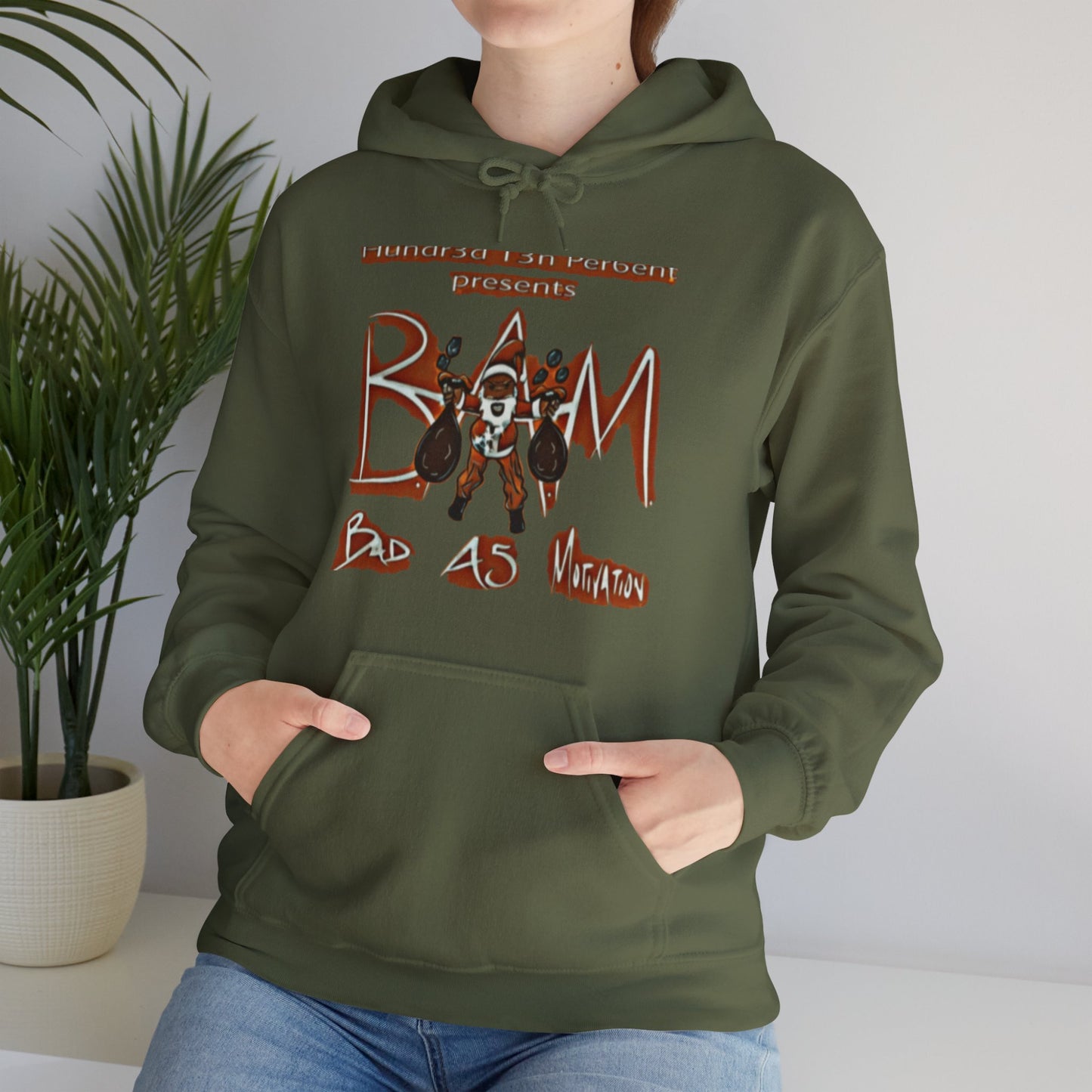 110%B.A.M. Unisex Pullover Hoody