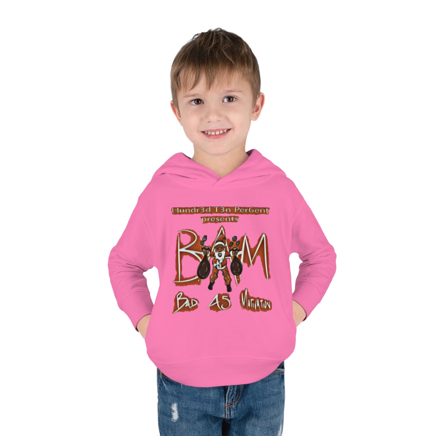 110%B.A.M. Toddler Pullover Fleece Hoodie