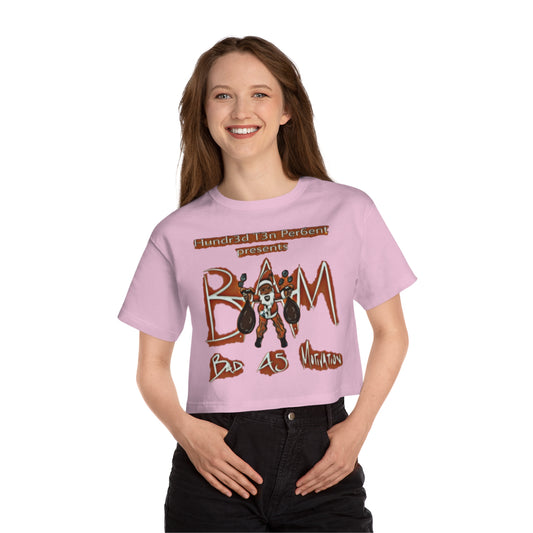 Champion Women's 110%B.A.M. Cropped T-Shirt