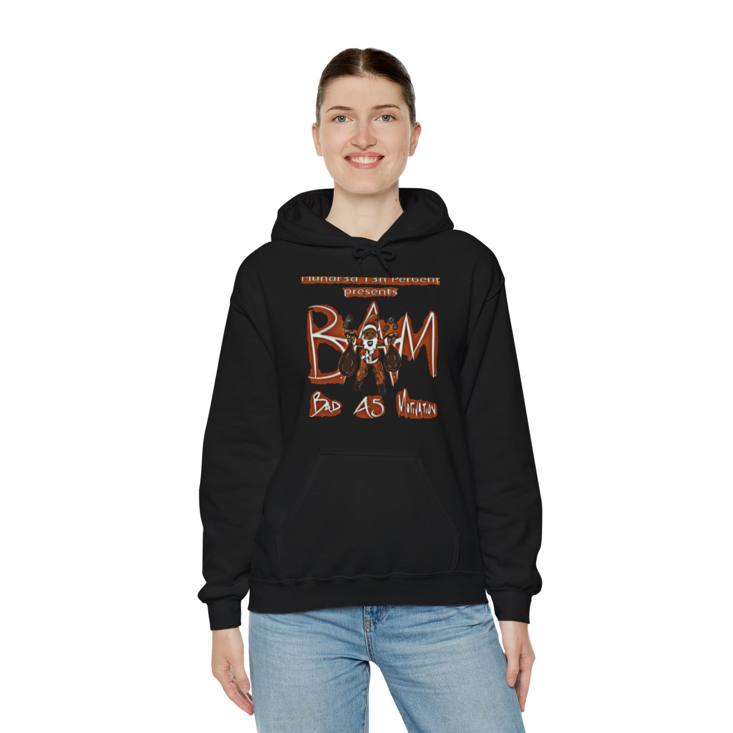 110%B.A.M. Unisex Pullover Hoody