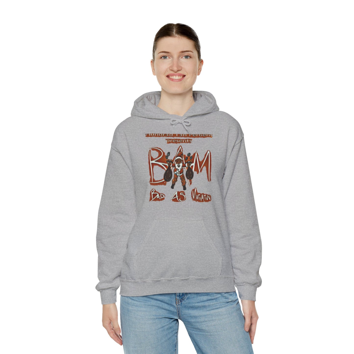 110%B.A.M. Unisex Pullover Hoody