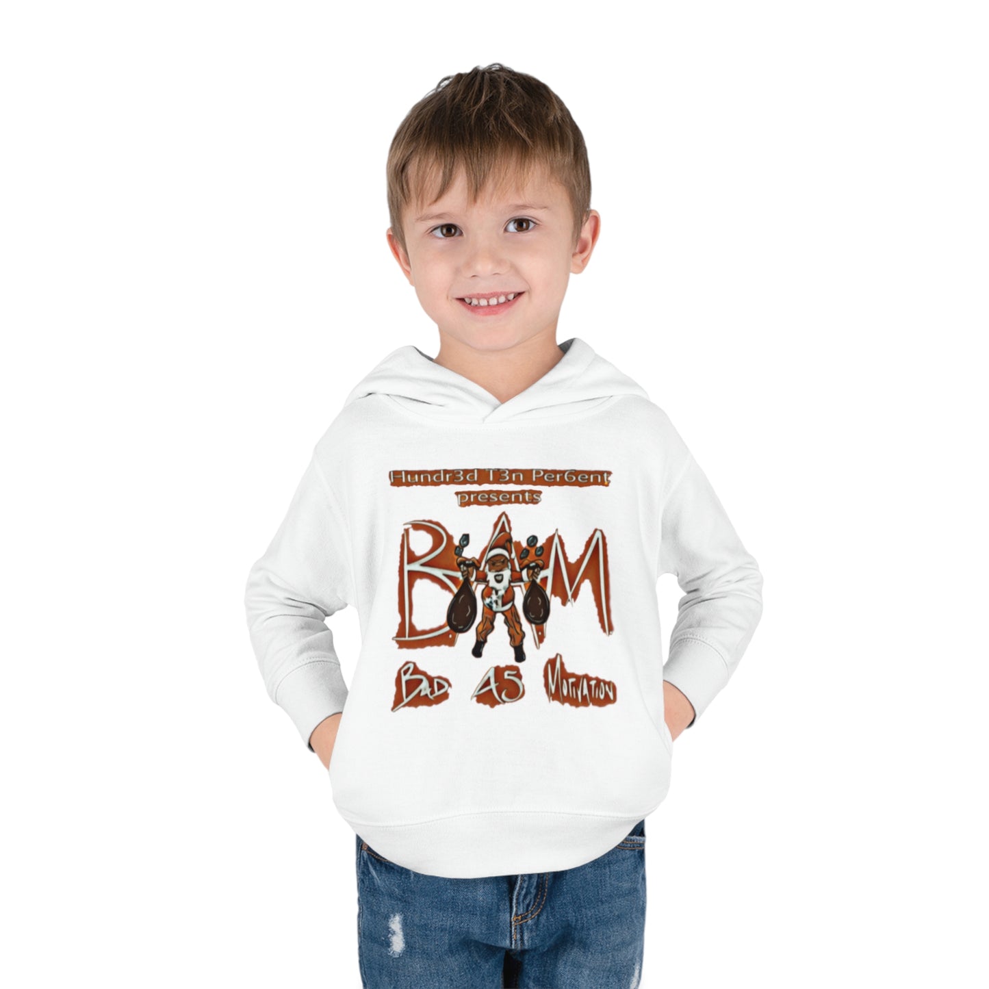 110%B.A.M. Toddler Pullover Fleece Hoodie