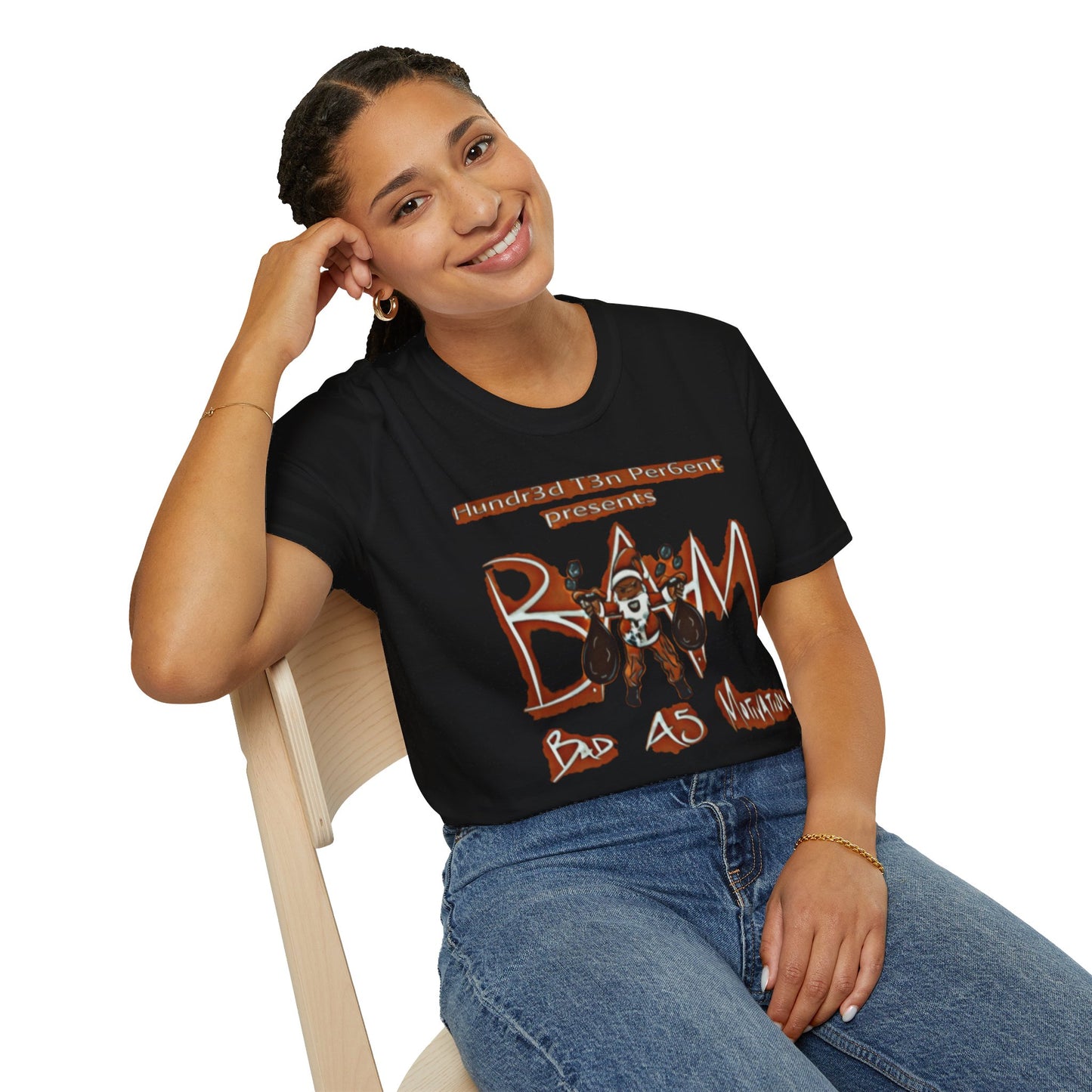 110%B.A.M. Unisex Cotton T-Shirt