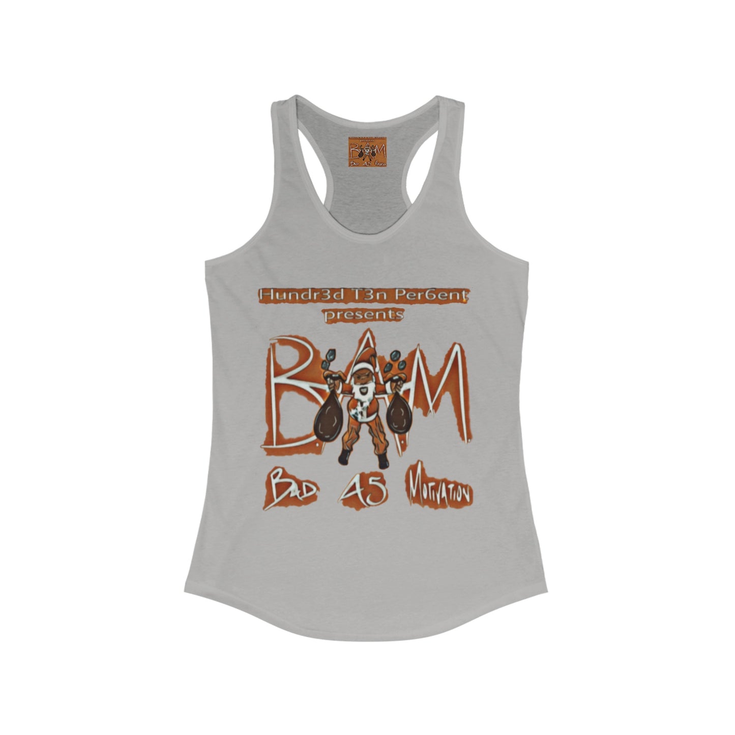 110%B.A.M. Women's Racerback Tank