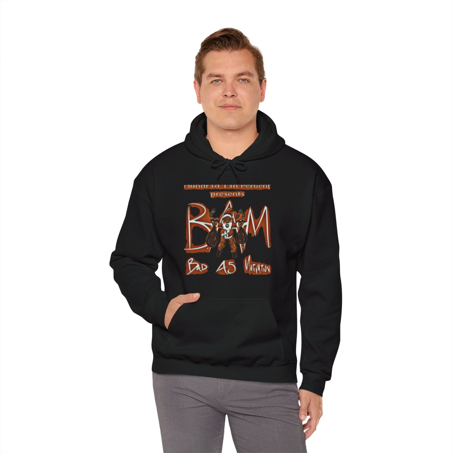 110%B.A.M. Unisex Pullover Hoody