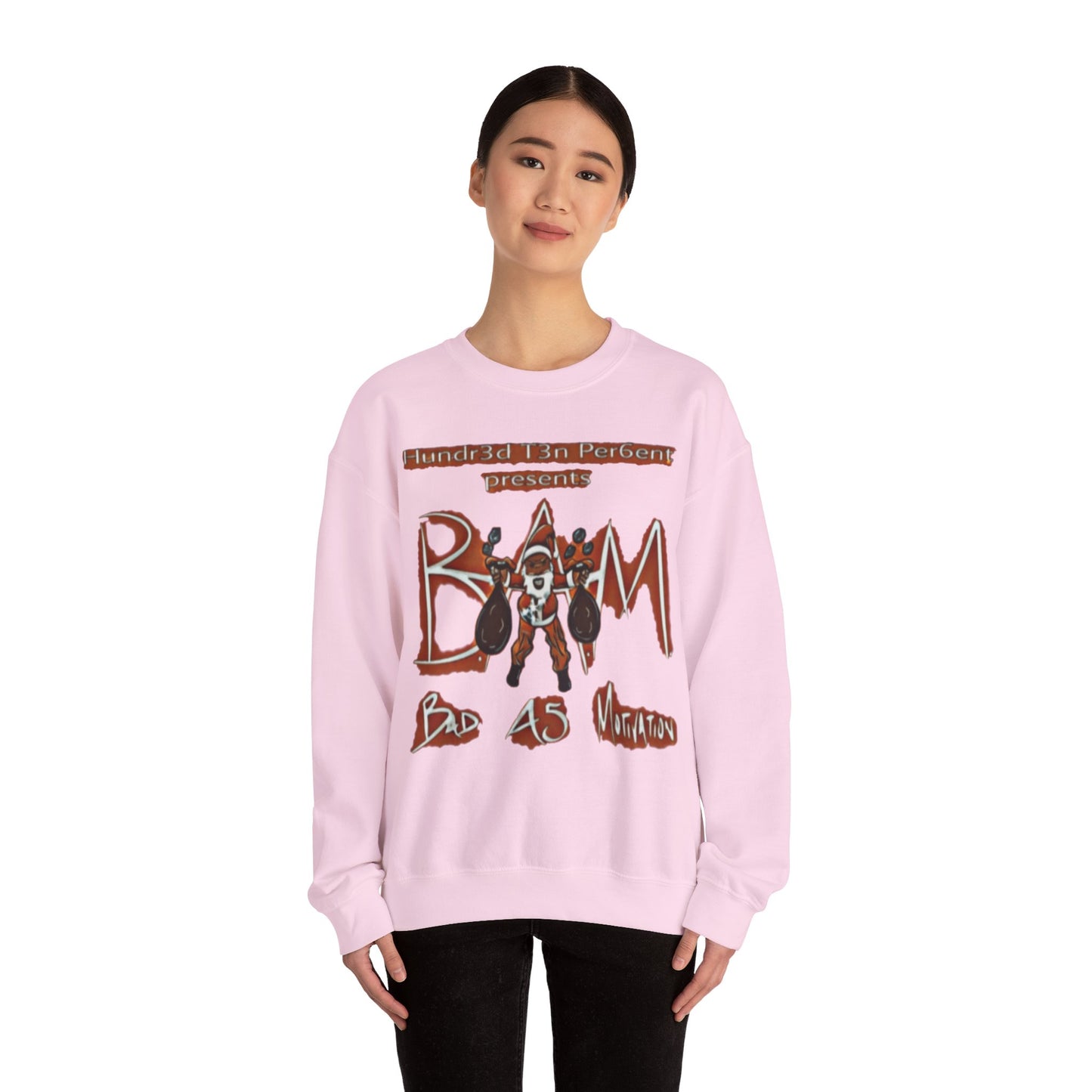 110%B.A.M. Unisex Crewneck Sweatshirt