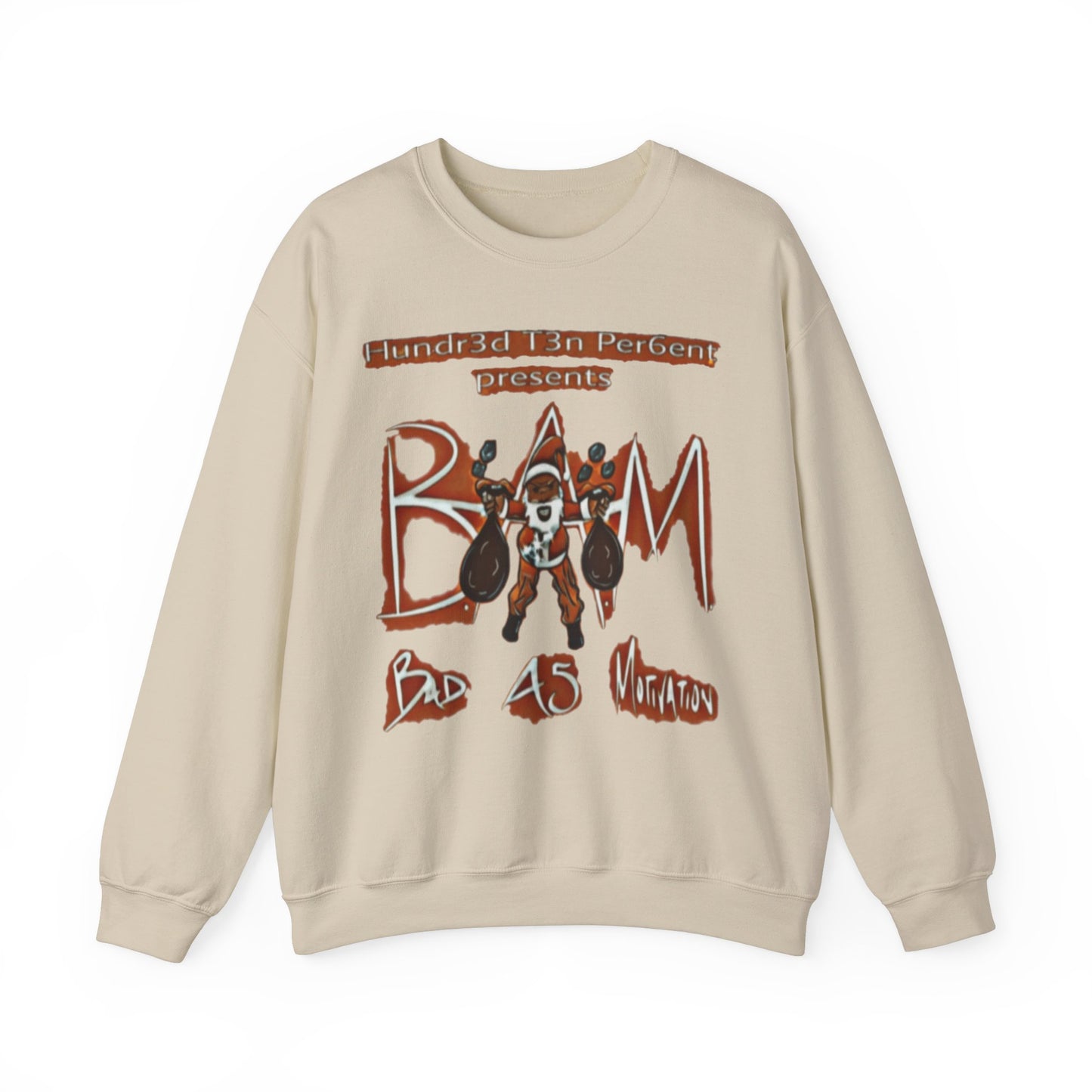 110%B.A.M. Unisex Crewneck Sweatshirt