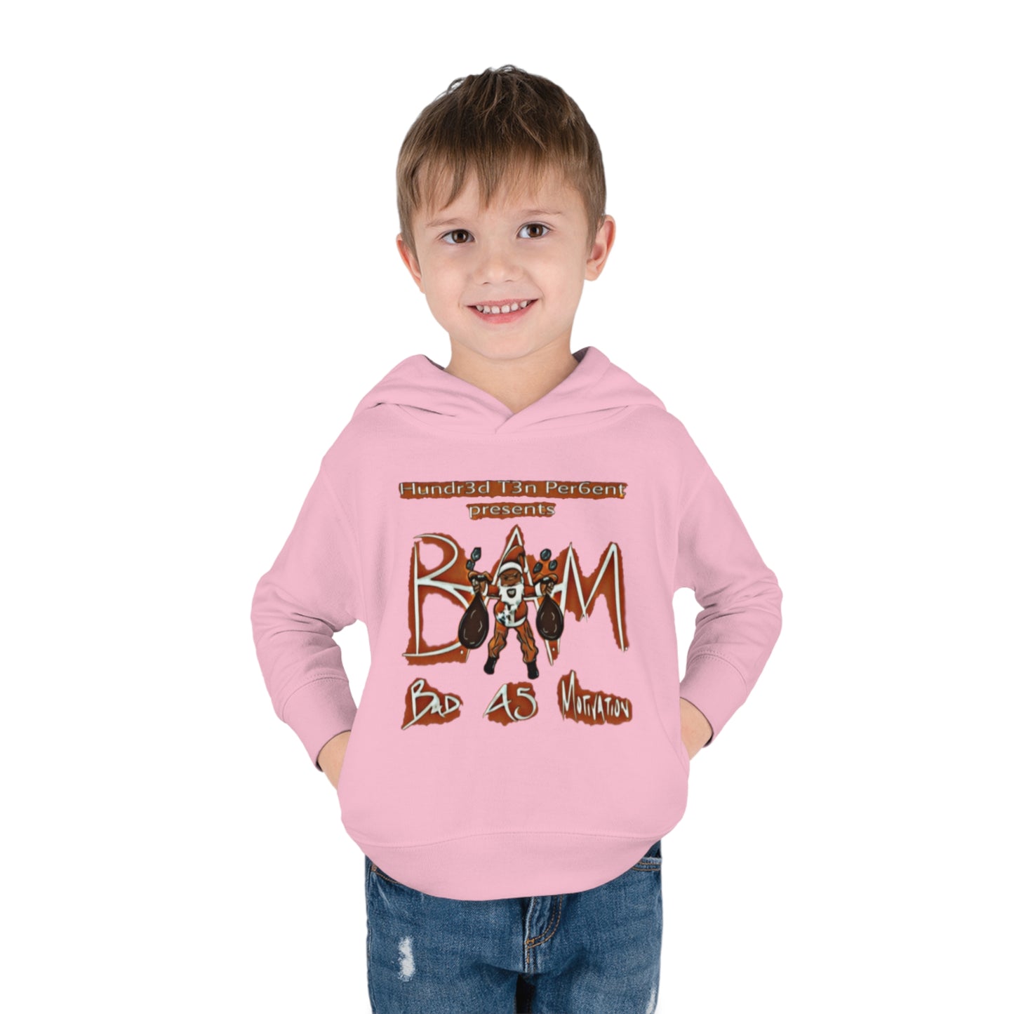 110%B.A.M. Toddler Pullover Fleece Hoodie