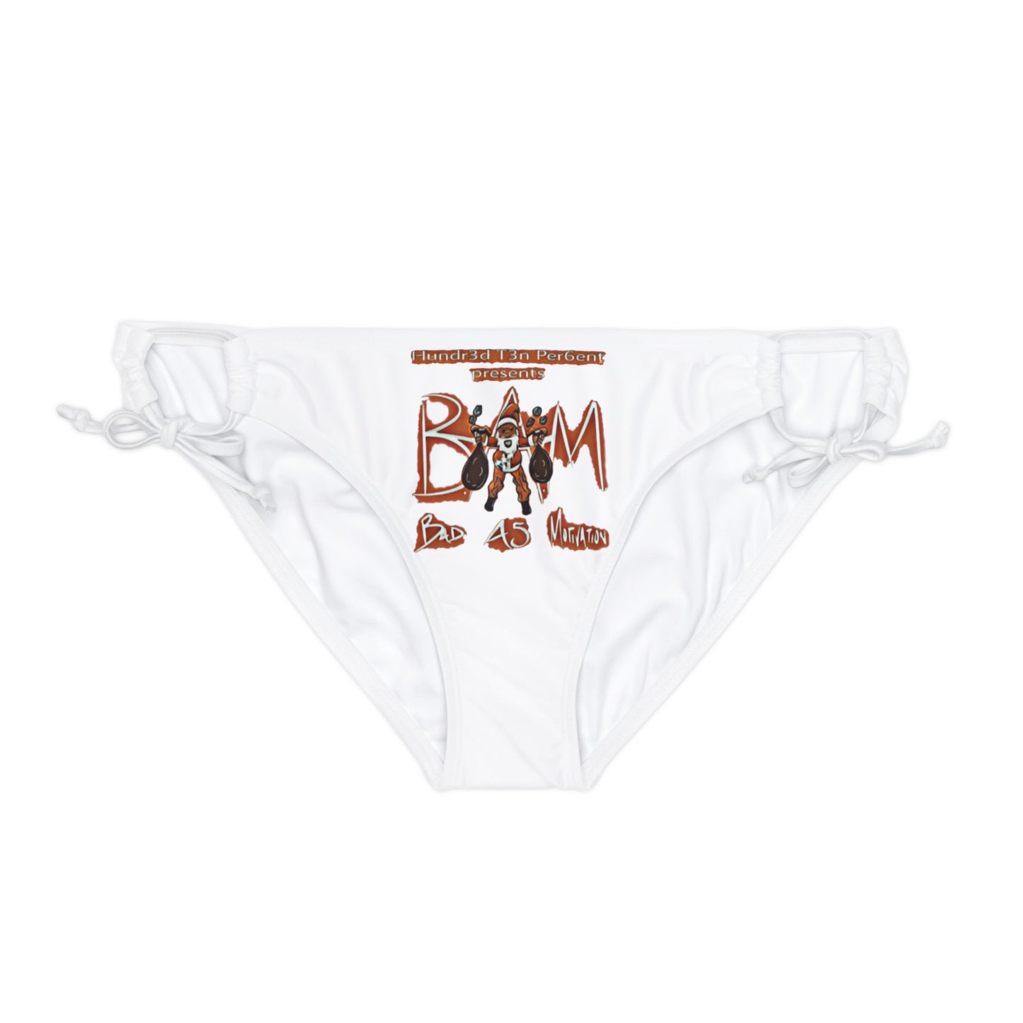 110%B.A.M. Loop Tie Side Bikini Bottom (AOP)