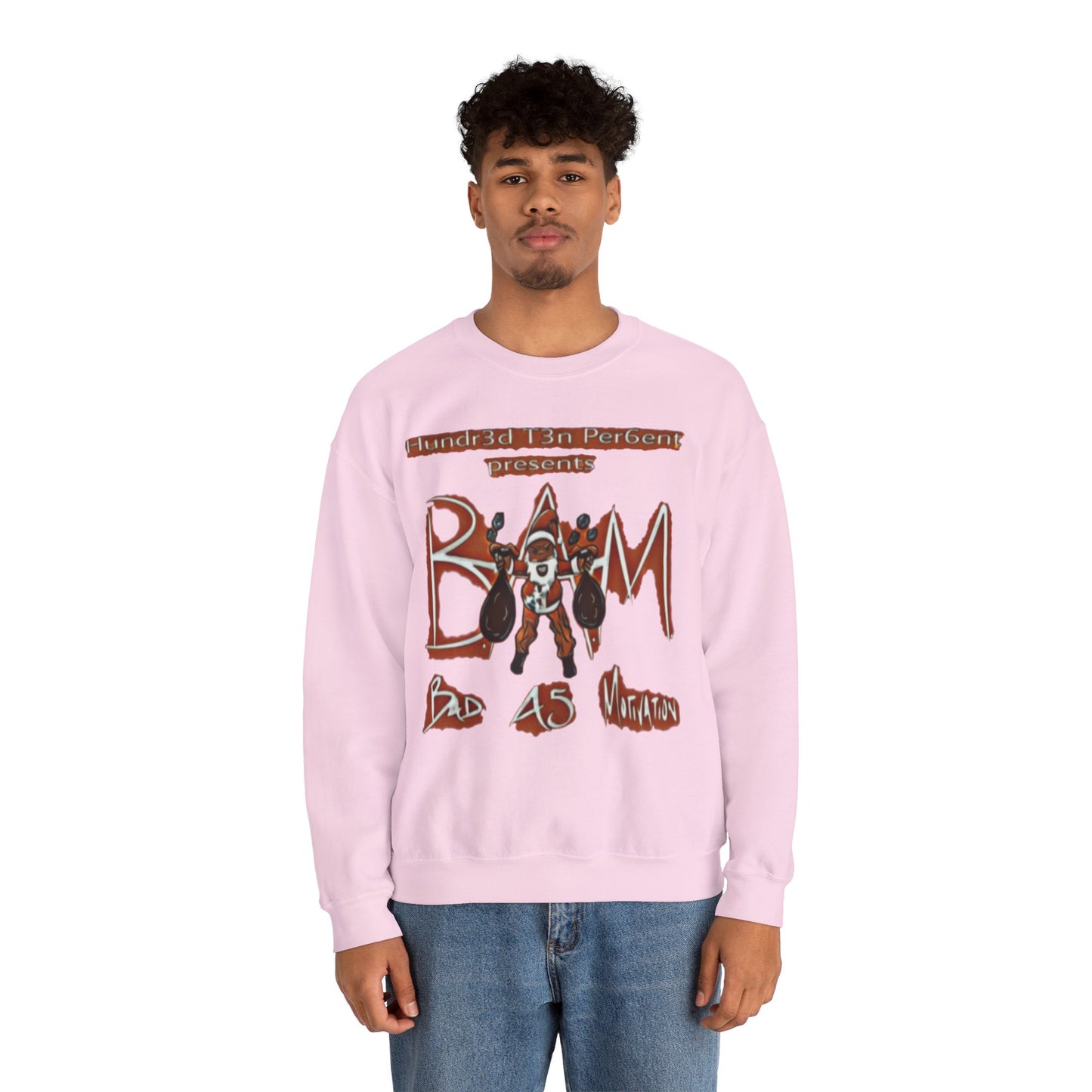 110%B.A.M. Unisex Crewneck Sweatshirt