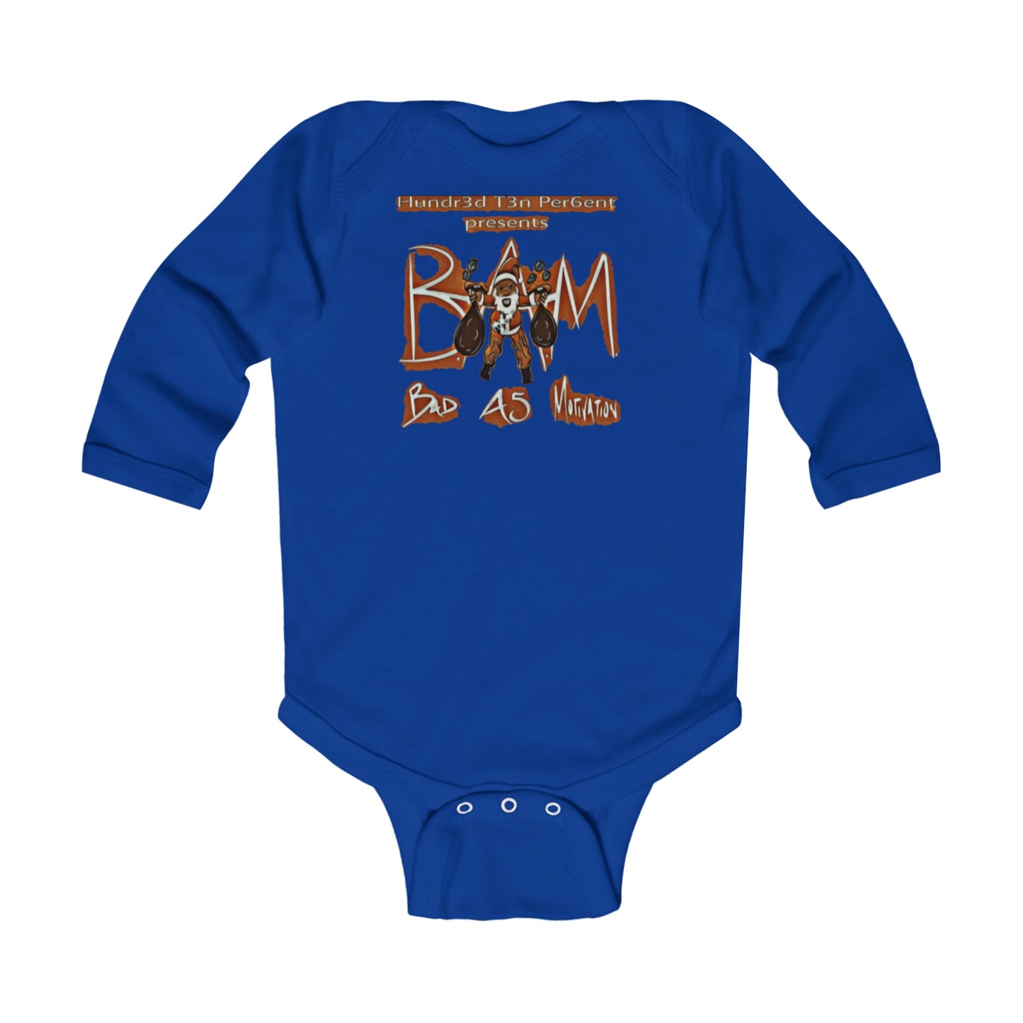 110%B.A.M. Infant Long Sleeve Bodysuit