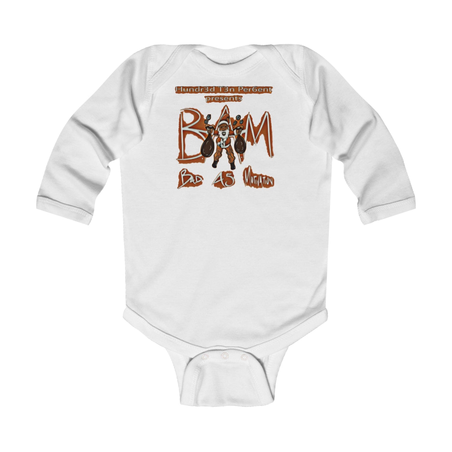 110%B.A.M. Infant Long Sleeve Bodysuit